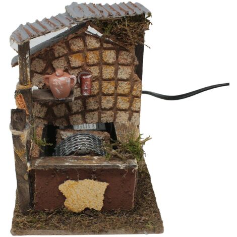 Fontana per Presepe con Pompa 13x10 cm 11750