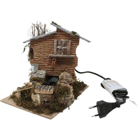 Fontana per Presepe con Pompa 14x20 cm - 11226