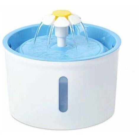 Fontanella automatica Small Flower 1.6L Fontanella per gatti e cani Blu EU