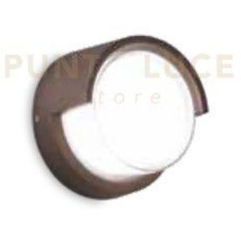FONTE ROUND APPLIQUE DA ESTERNO 4000K 780LM 12W IP65 CORTEN