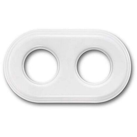 Fontini garby - Cornice 2 elemento garby porcellana bianco pack