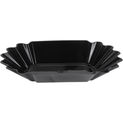 Food Grade PP Plastic Coffee Bean Display Dish Sample Tray Storage Container Kitchen AccessoryBlack