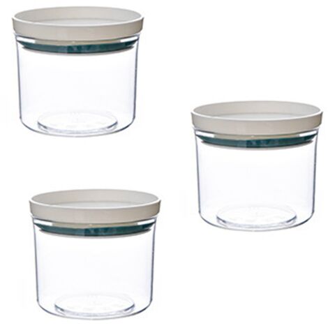 Simax Square Glass Containers With Lids: Meal Prep Container Glass -  Borosilicate Glass Food Storage Containers Glass - Set of 3 Glass Food Prep