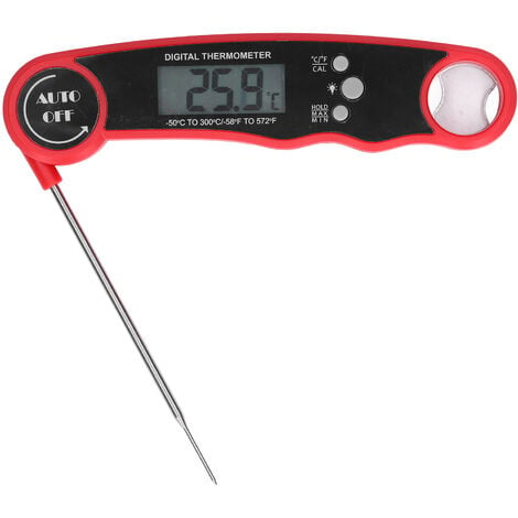 Products Read Digital Meat Food Grill BBQ Cooking Kitchen Thermometer,  Folding Probe, Black Hygrometer Ftwo termometro