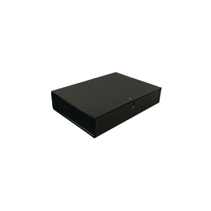 Foolscap Box File Black - Qconnect