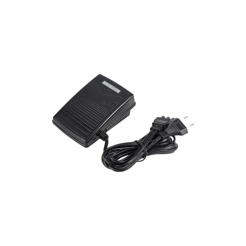 SNQ - Foot Control With Power Cord Pedal Control Eu Plug 200-240v Black