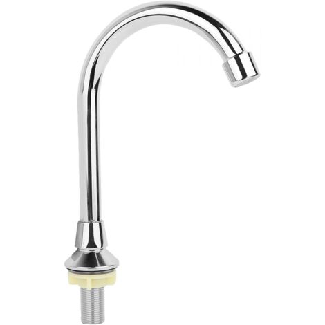 Foot Operated Faucet, G1/2" Pedal Faucet Kitchen Sink Faucet Bathroom Faucet Basin Mixer Tap Foot Operated Faucet