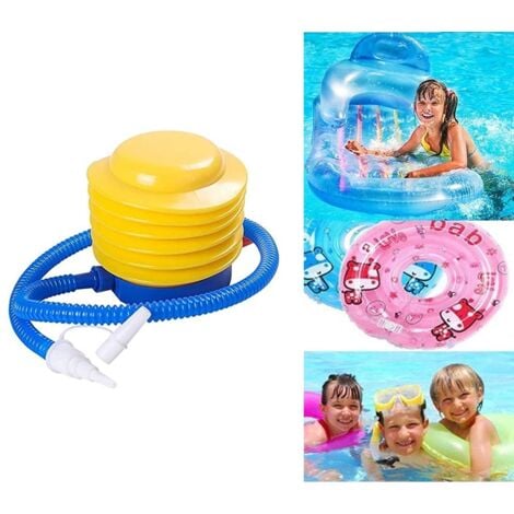 Foot pump, inflatable sports pump for inflatable boats, yoga, bed, mattress, dinghy, exercise ball, ball, balls, swimming ring