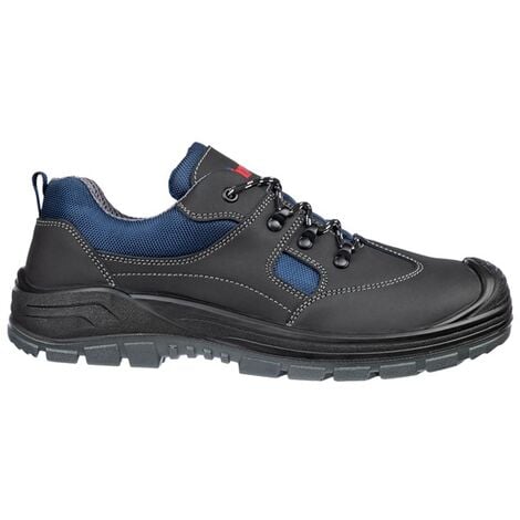 FOOTGUARD SAFE LOW 641880-43 Sicherheitsschuh S3 Schuhgröße (EU): 43 Schwarz, Blau 1 St.