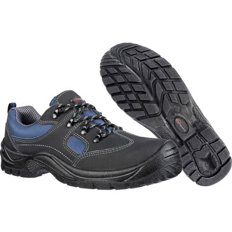 FOOTGUARD SAFE LOW 641880-43 Sicherheitsschuh S3 Schuhgröße (EU): 43 Schwarz, Blau 1 St.