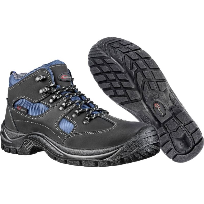 Footguard - safe mid 631840-41 Chaussures montantes de sécurité S3 Pointure (eu): 41 noir, bleu 1 pc(s)