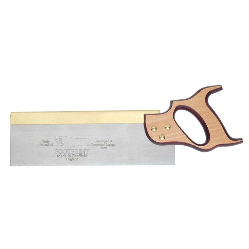 Footprint 12455 256 Brass Back Tenon Saw 250mm (10in) 15 TPI FOO25610