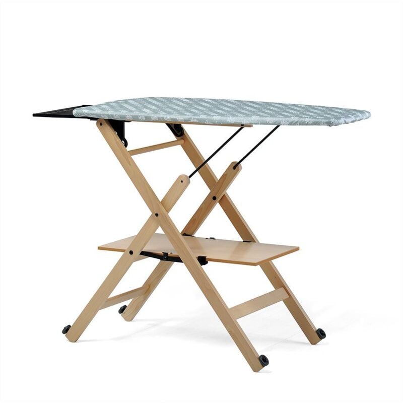 Foppapedretti Asse da stiro Assai, legno di faggio verniciato naturale