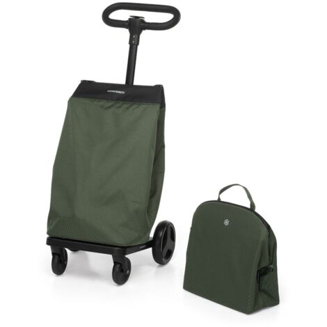FOPPAPEDRETTI Foppapedretti Go Go Carrello Portaspesa, Verde