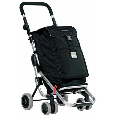 FOPPAPEDRETTI Foppapedretti Go Up Carrello Portaspesa, Black