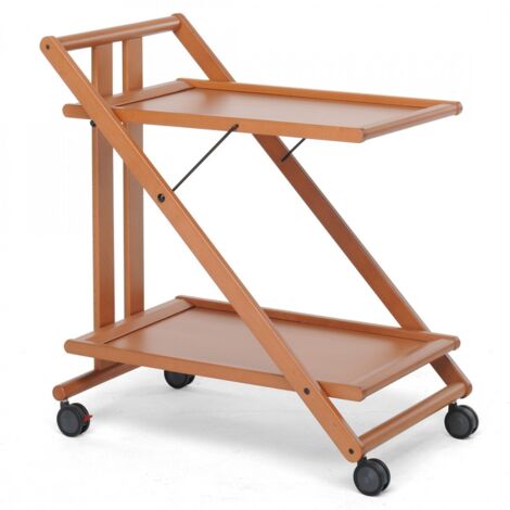 FOPPAPEDRETTI Foppapedretti Sprint Carrello Portavivande, Noce