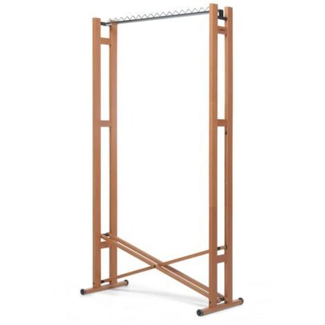 Foppapedretti Snake 90 Appendiabiti Pieghevole Noce