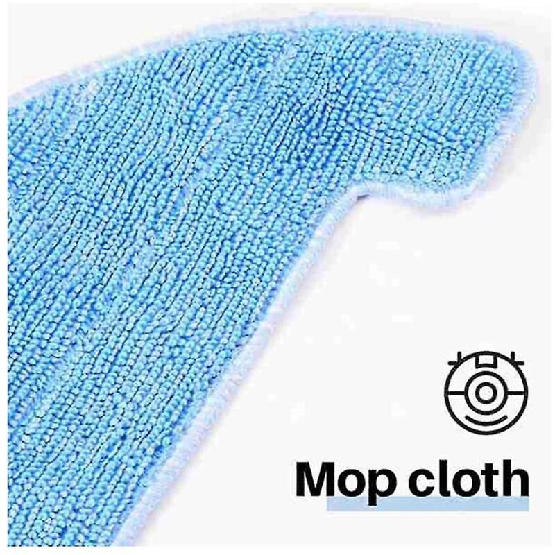 Fei Yu - Pour aspirateur robot A4 A4s A40 pour Cen550 Brosse principale Chiffon de vadrouille Brosse latérale a