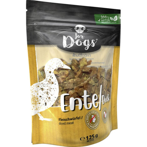 for Dogs Hundesnack Fleischwürfel Ente 125g Soft Snack