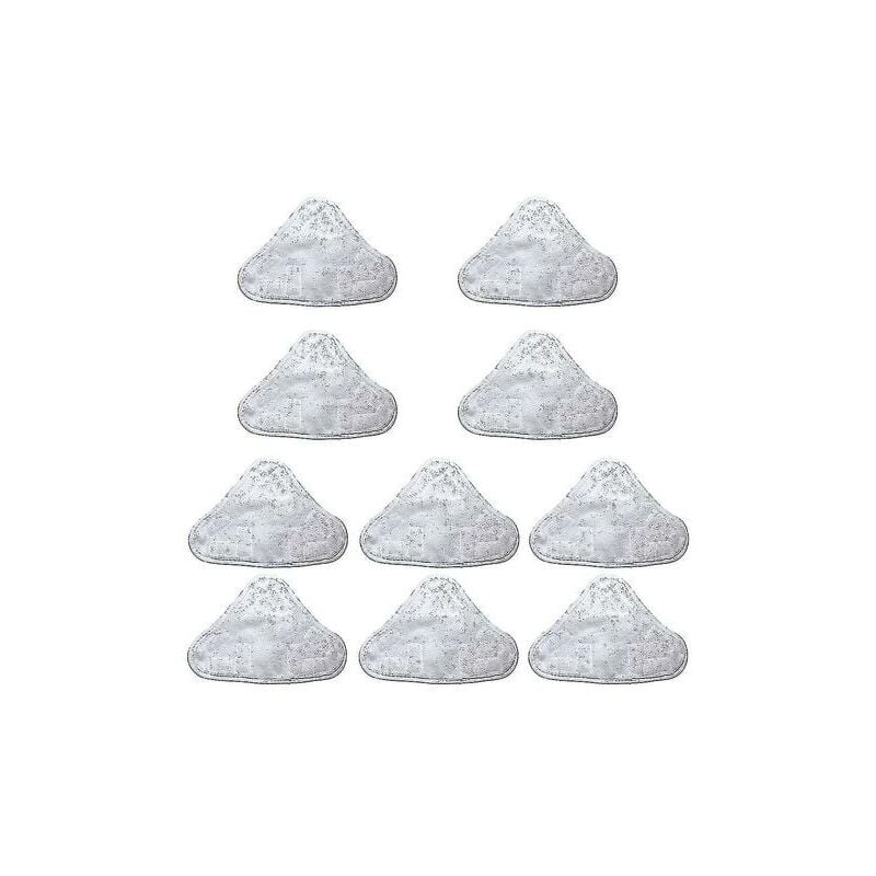SNQ - For H2o H20 Mop X5 Steam Steam Cleaner Steam Mop Cloth 10 Pack
