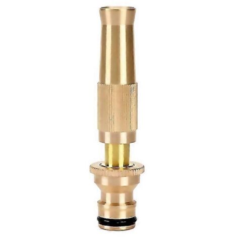 For High Pressure Hose Nozzle Heavy Duty Brass Water Hose Nozzles For Garden Hoses Adjustable Functi