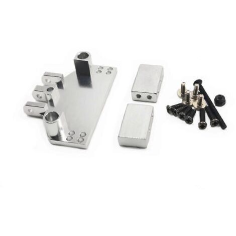 For mn86 mn128 servo mount Front link rods bracket Silver--
