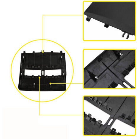 For Nissan 2007-2012 Versa Front Dashboard Upper Center Vent Trim