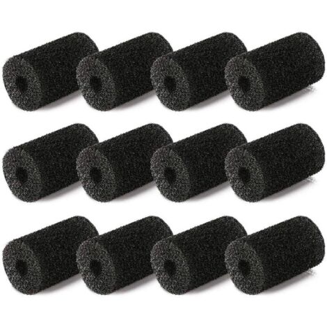 for Polaris Pool Cleaner Parts, 12 Pack - Sweep Hose Tail Scrubber Replacement, Pool Cleaner Backup Filter Parts