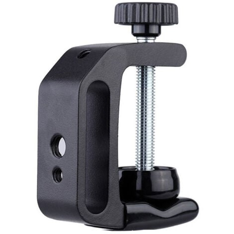 for Power Strip Multifunctional Type-C Clamp Holder for Camera Light Stand Accessory, C-Shaped Pocket Bracket
