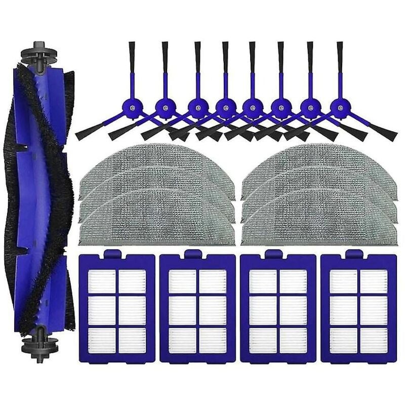 Pour aspirateur hybride Robovac X8, brosse latérale principale, tampons en tissu, filtre Hepa, pièce de rechange, accessoire