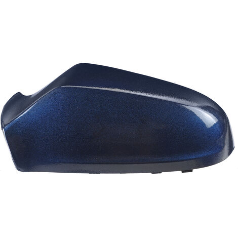 INSMA For Vauxhall Astra H 2005-09 Door Wing Mirror Cover Left Passenger Painted Blue