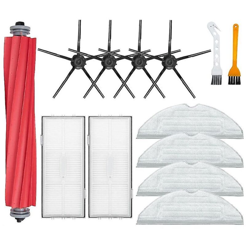 Fei Yu - Pour Xiaomi Roborock S7 Maxv / S7 Maxv Plus Brosse latérale principale Filtre Balai