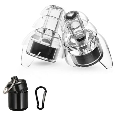 TLILY For Zound Earplugs for Concerts,Earplugs Motorcycle,for Musicians with Carrying Case Concerts