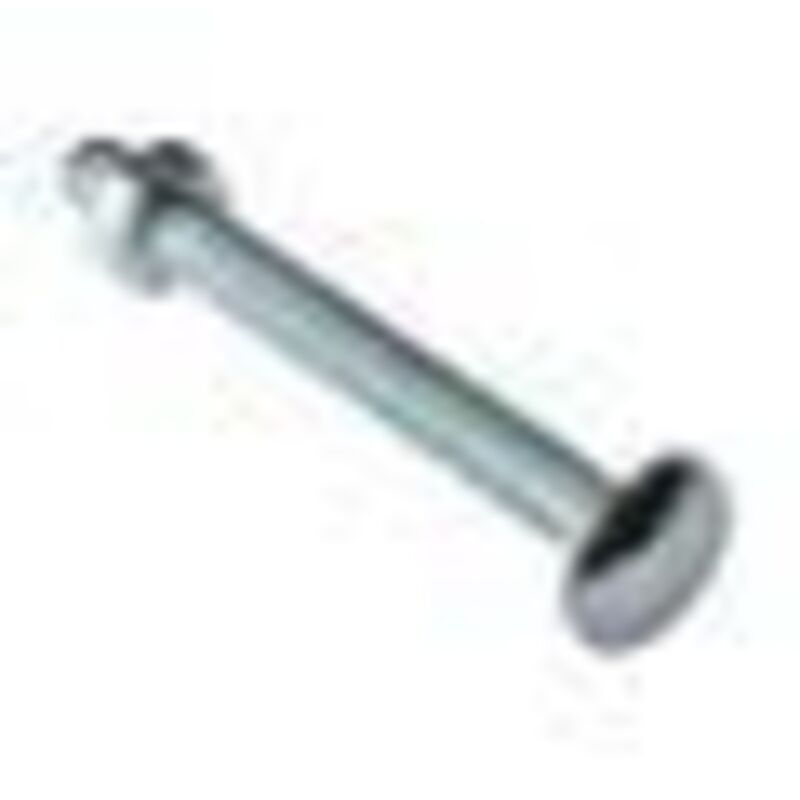 Forgefix - Carriage Bolt & Nut zp M8 x 50mm Bag 10 FORCB850G