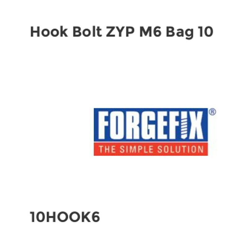 Forgefix Hook Bolt ZYP M6 Bag 10