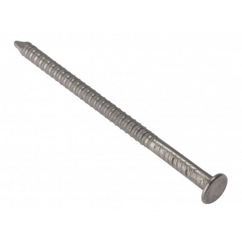 Forgefix - Forge Annular Ring Shank Nails 5.0 x 100mm 10Kg Box Bright Zinc Plated