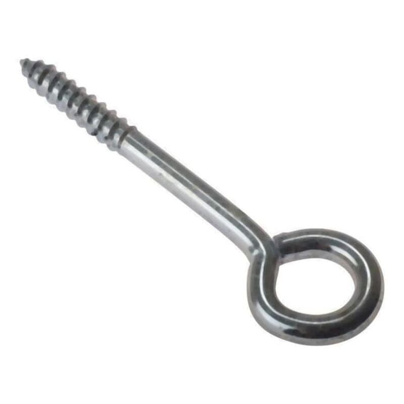 Screw Eyes zp 75 x 18Ga Bag 10 FORSE7518M - Forgefix