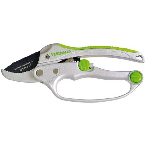 FORBICE A CRICCHETTO IN ALLUMINIO LINEA HOBBY 20CM VERDEMAX