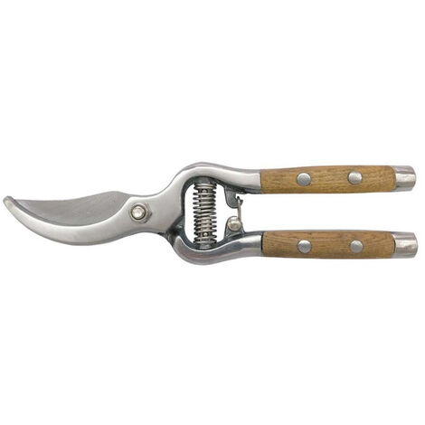 FORBICE PER POTARE CON MANICO IN LEGNO 20,5CM VERDEMAX