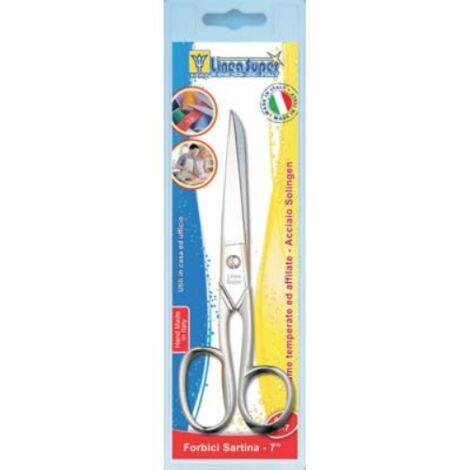 Forbice sartina super de luca acciaio cm 18-7 (2 pezzi) Deluca