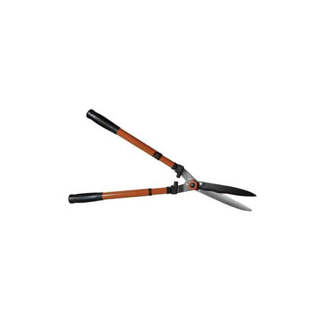 Forbice Tagliasiepi Con Lame Ondulate E Manici Telescopici - lunghezza totale estesa cm.85