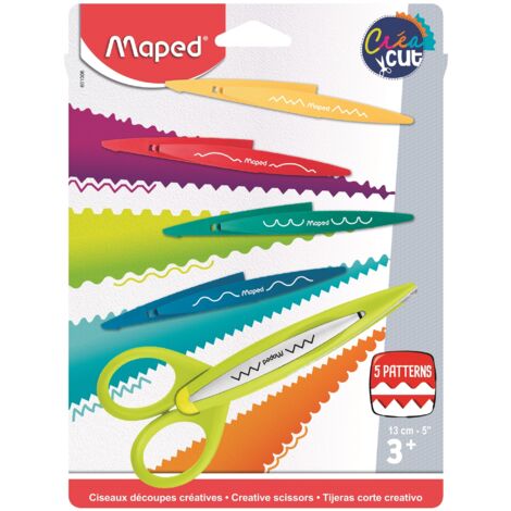 Forbici creative Maped confezione blister da 5 lame