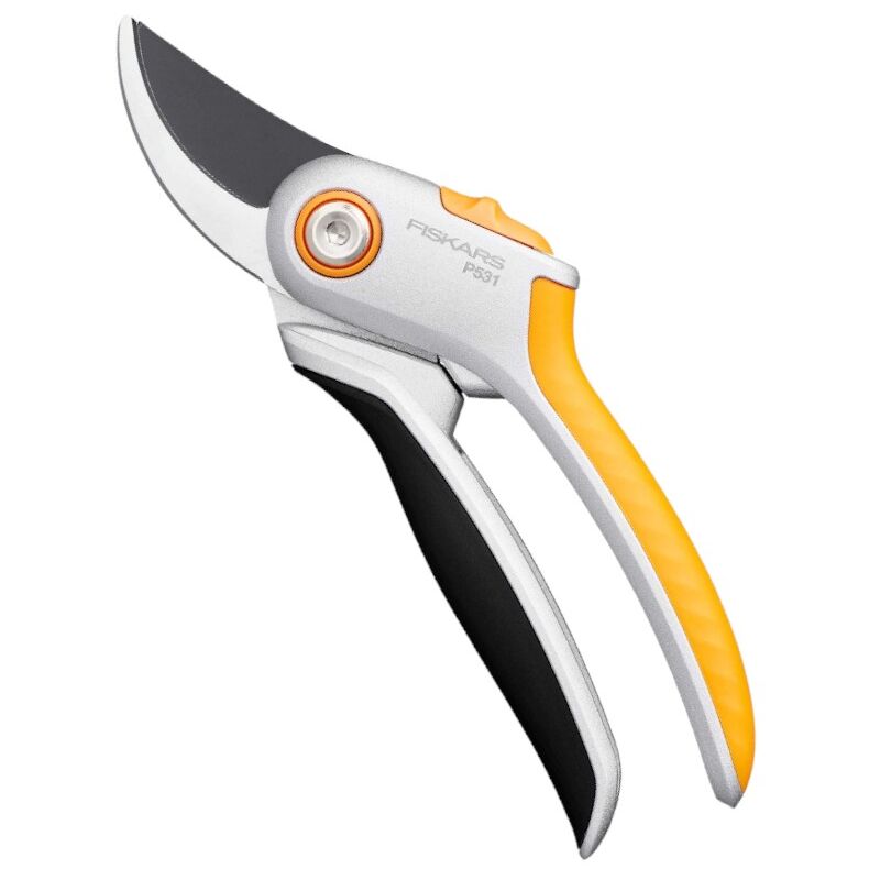 Fiskars P531 Forbici Da Potatura Bypass Plus In Acciaio Temprato Ta...