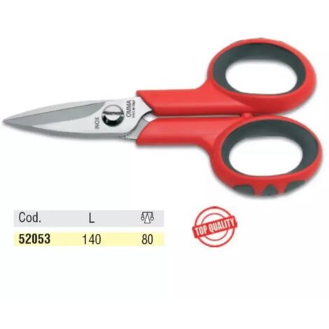 FORBICI ELETTRICISTA PROFESSIONALI IN INOX OMMA -OFFERTA-