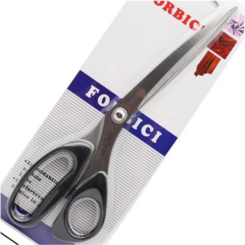 Image of Trade Shop Traesio - Forbici Multiuso Con Lama Da 18cm Hmj Cancelleria Ufficio Scuola Utensile Cucina -