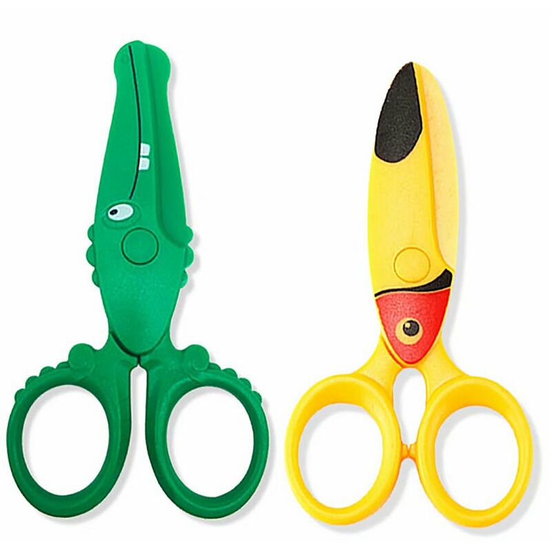 Forbici per bambini con testa a testa rotonda Mini...