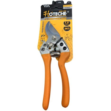 FORBICI PER POTATURA CESOIA DA POTA GIARDINAGGIO IN ACCIAIO DA 7.5&quot BLOCCO 681
