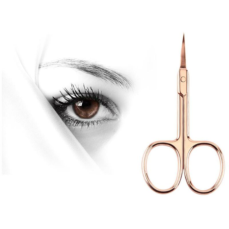 Forbici per sopracciglia in acciaio inossidabile