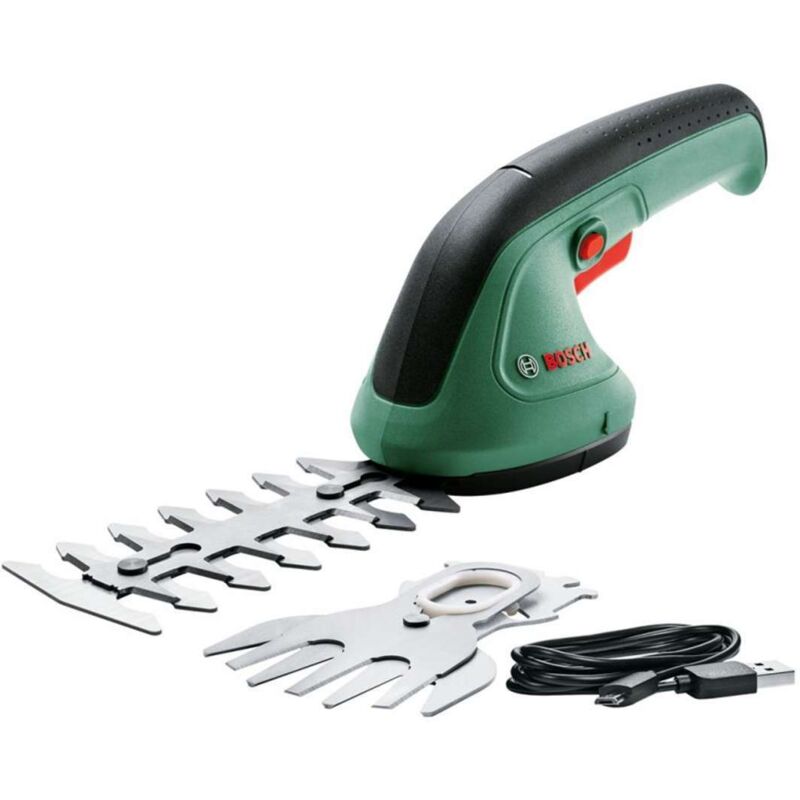 Attrezzature da giardino - Tagliasiepe ed erba a batteria da 3,6 v, cavo usb 0600833303 - Bosch