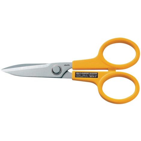 Forbicine Olfa 14 cm Giallo Multiuso